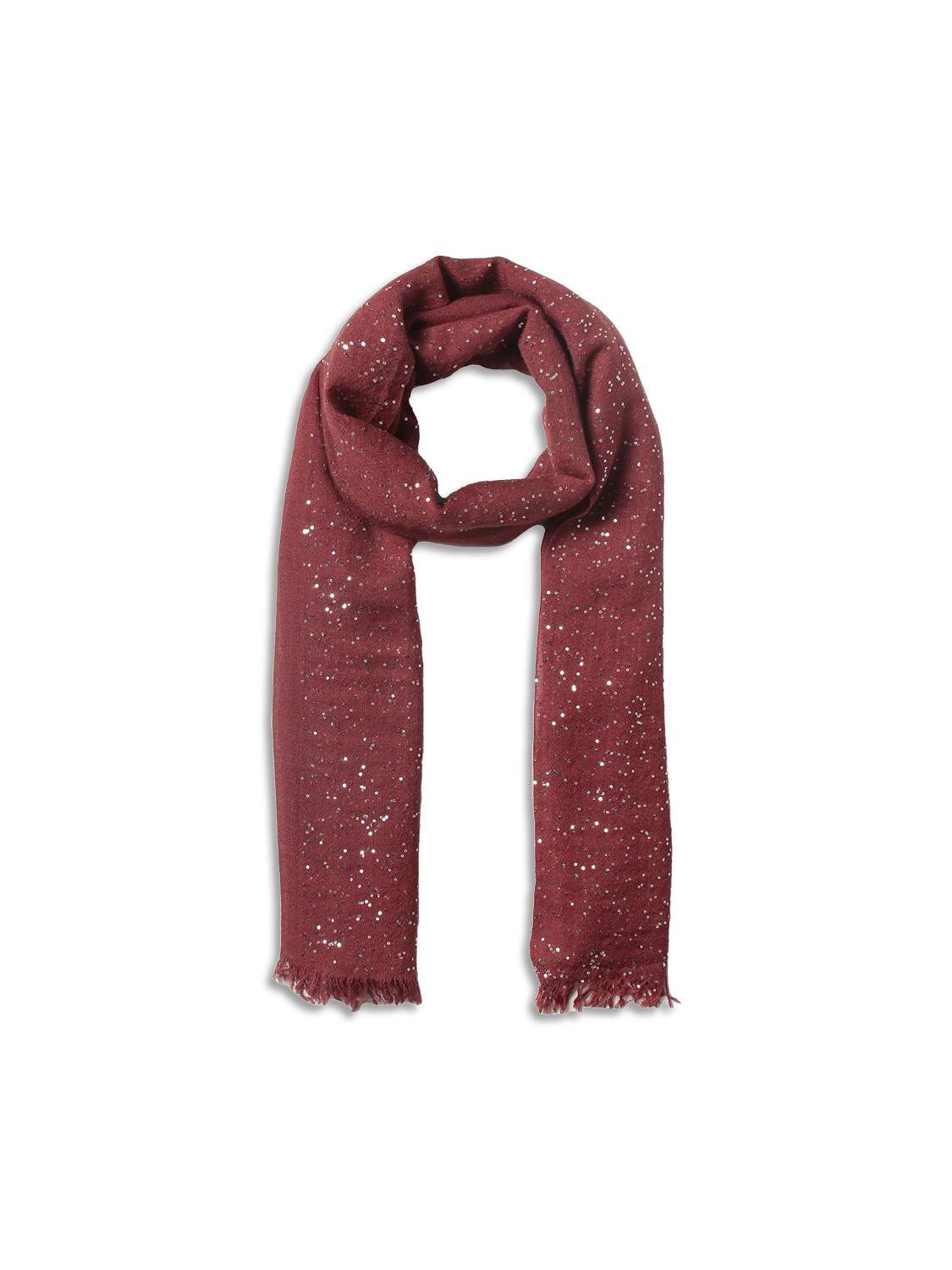 Domenica - Foulard à paillettes avec partie en soie