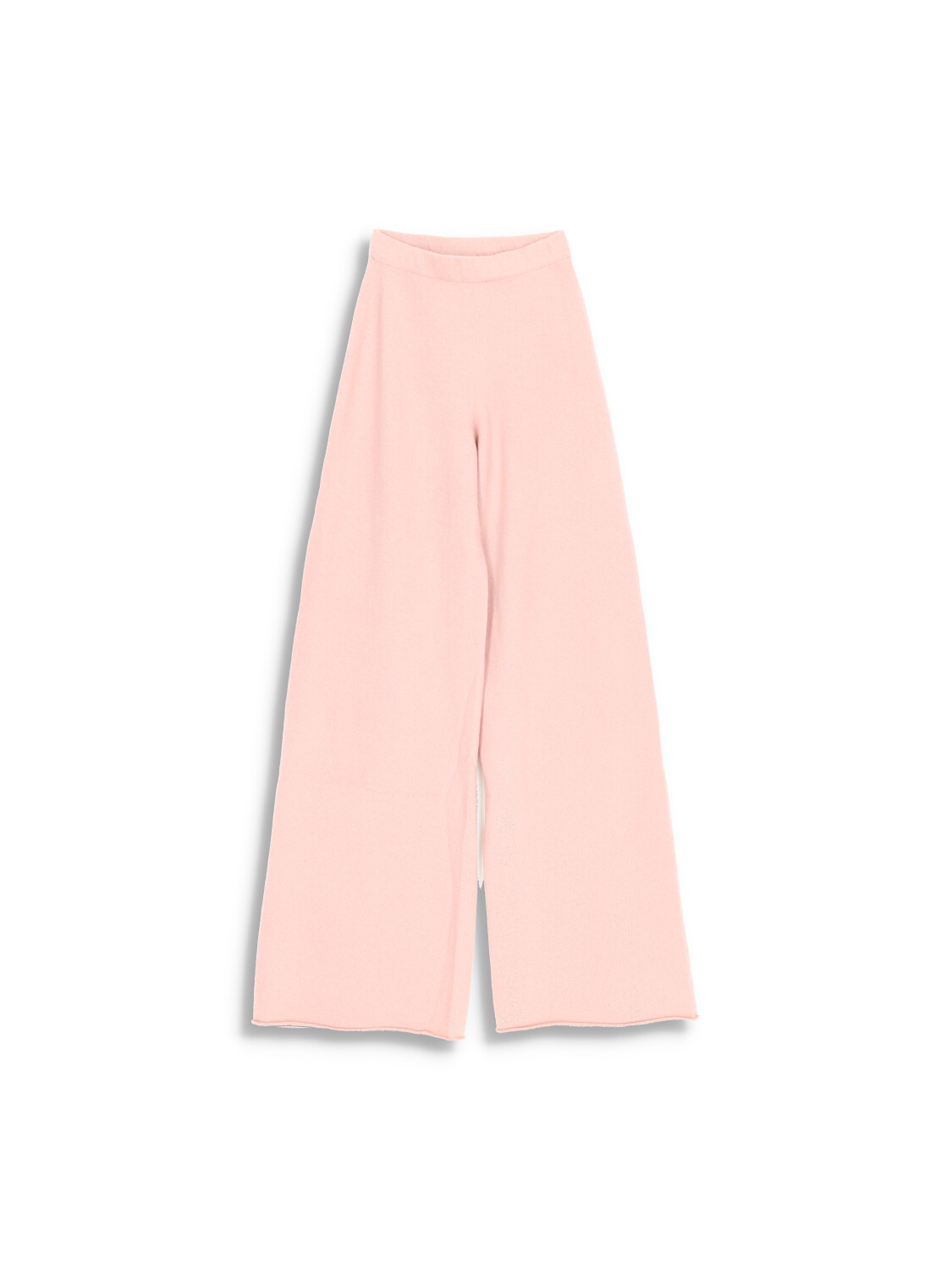 Pants with wide leg in virgin wool