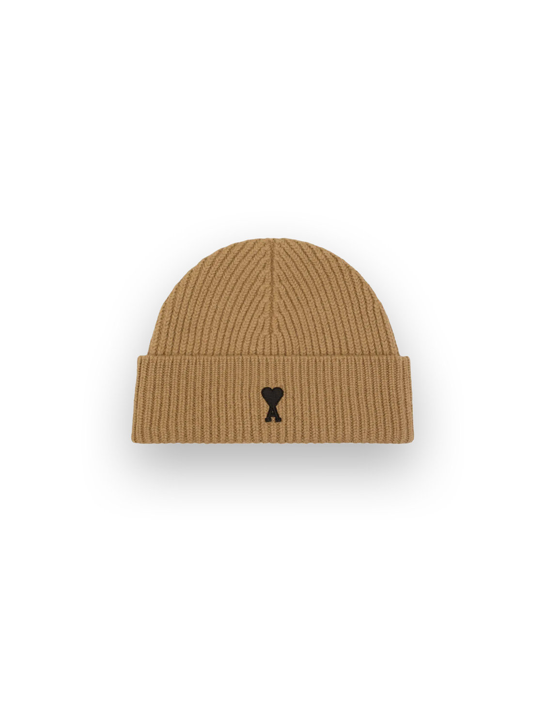 Ami Paris  Ami De Coeur - Beanie camel One Size