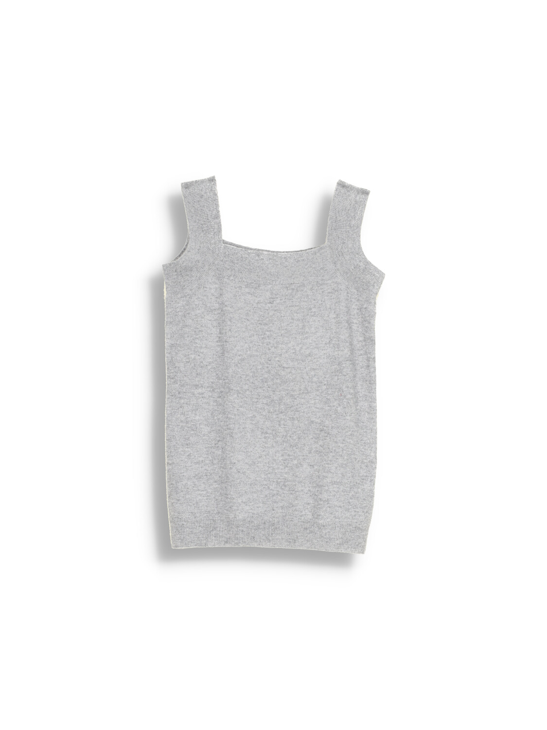 Fine knit wool and cashmere top