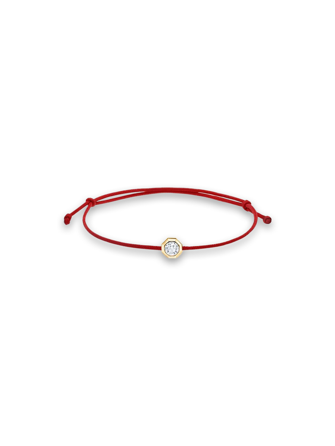 Reflect mini - Armband mit Diamant Detail rot Taille unique