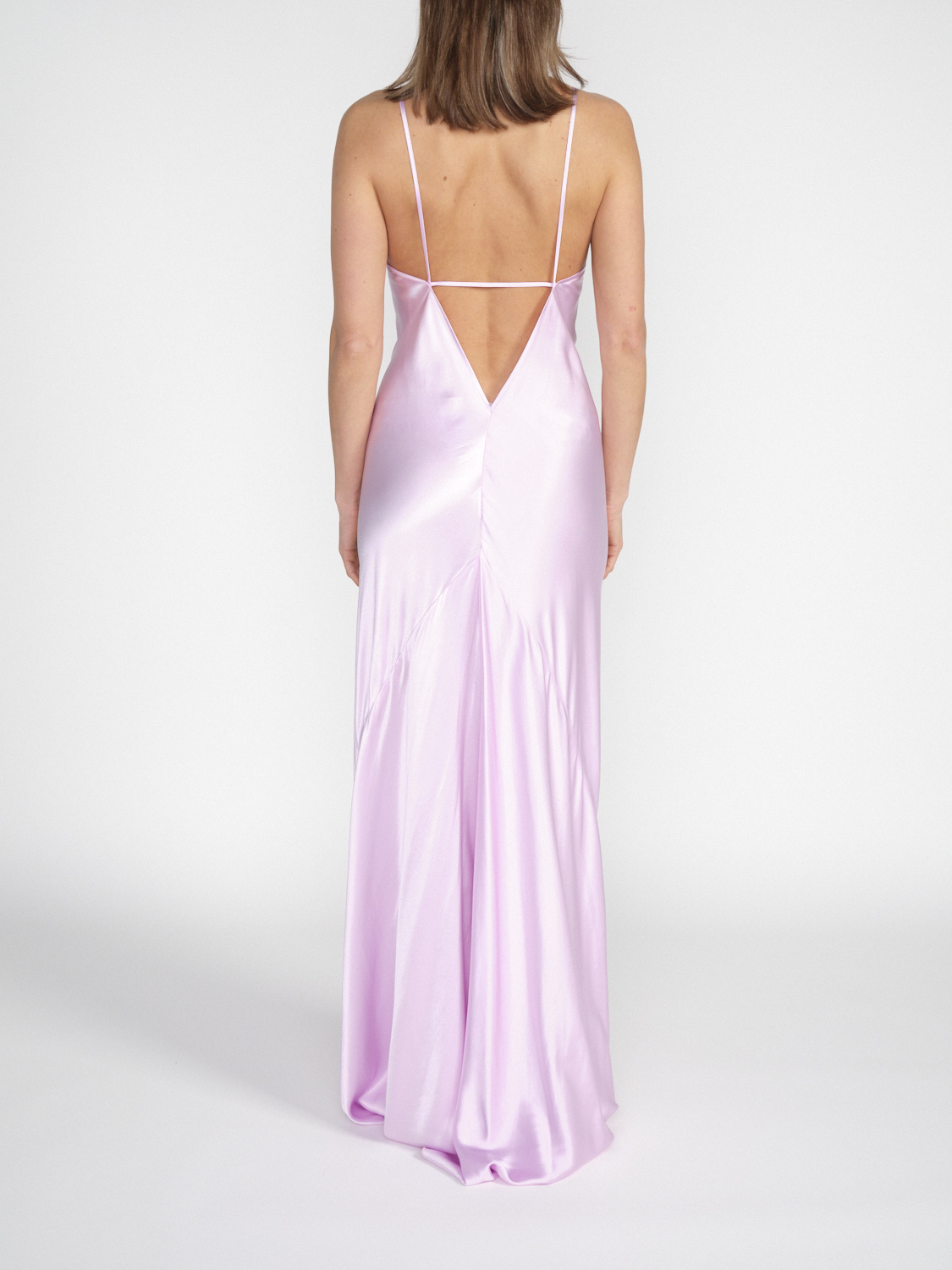Victoria Beckham Maxi dress with back cut-out  pink 36