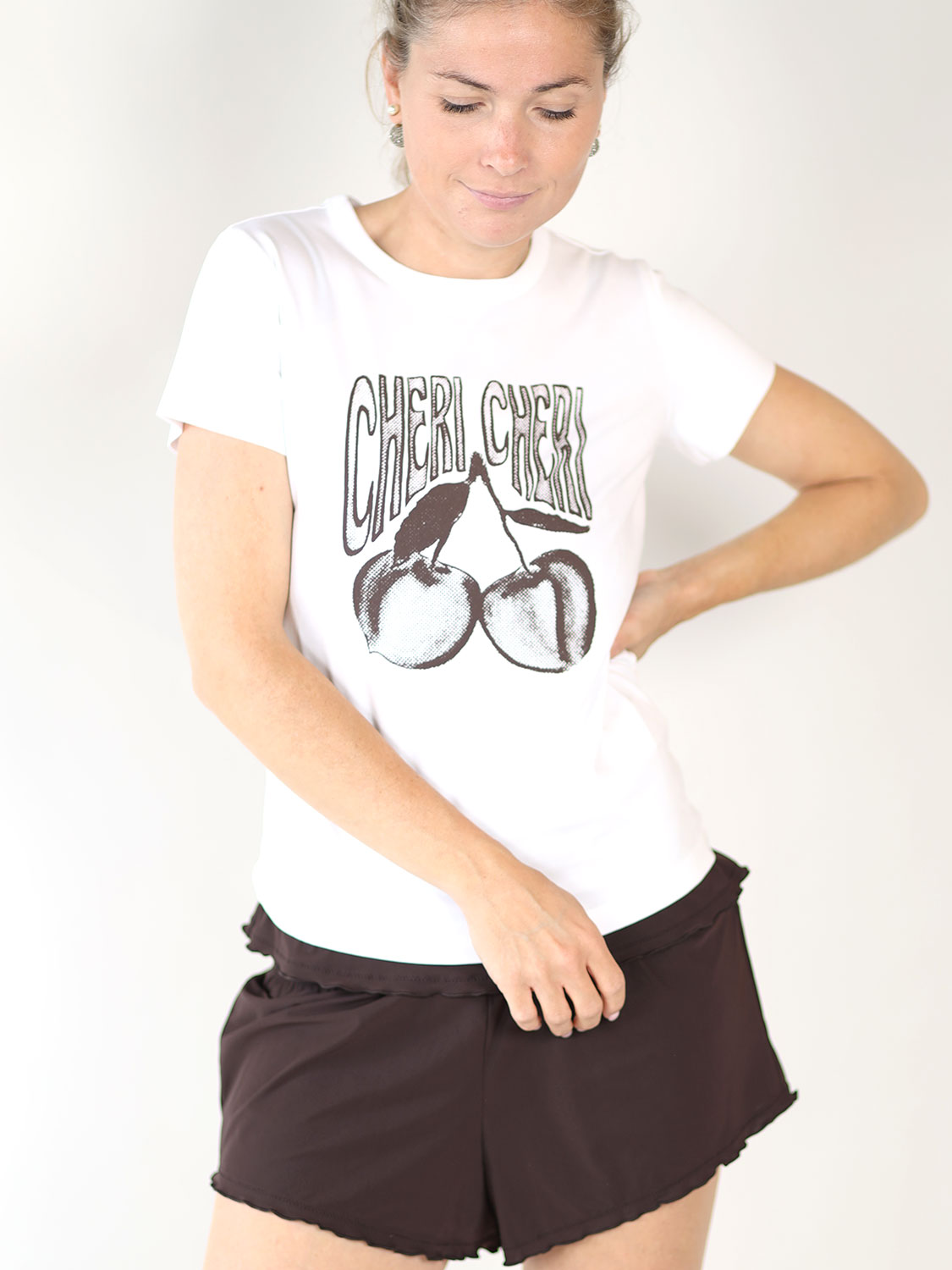 Dorothee Schumacher All Time – T-shirt with print white 34