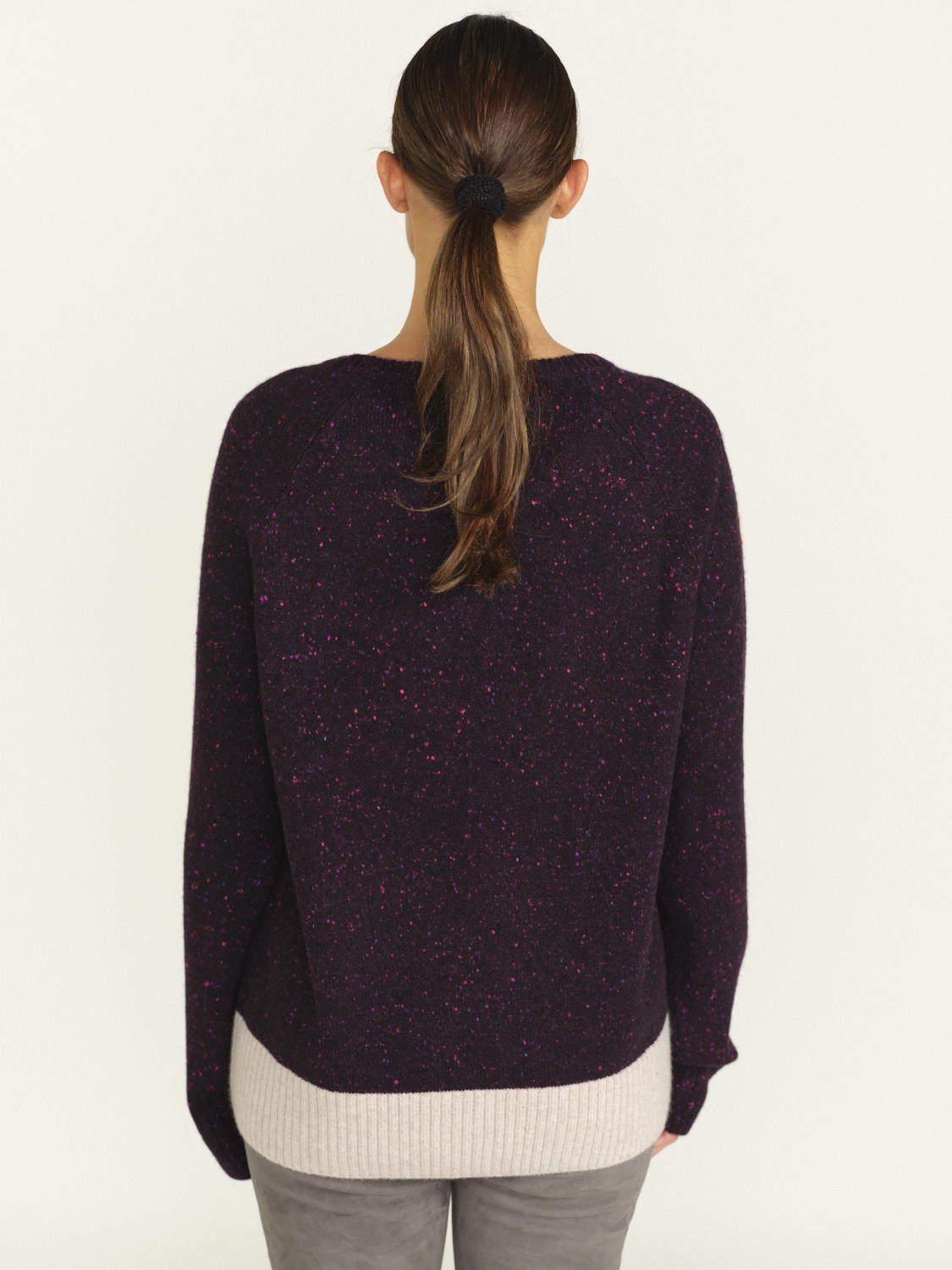 Free City Spacejunk - Sweater with dotted pattern  red S