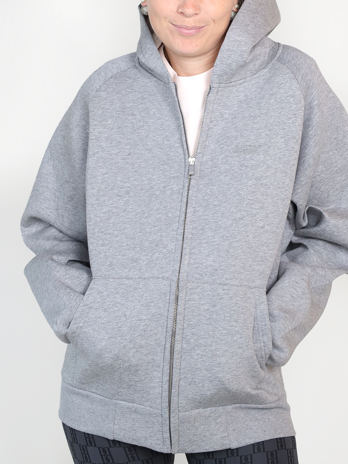 Autry Neopren Sweatshirtjacke  grau M