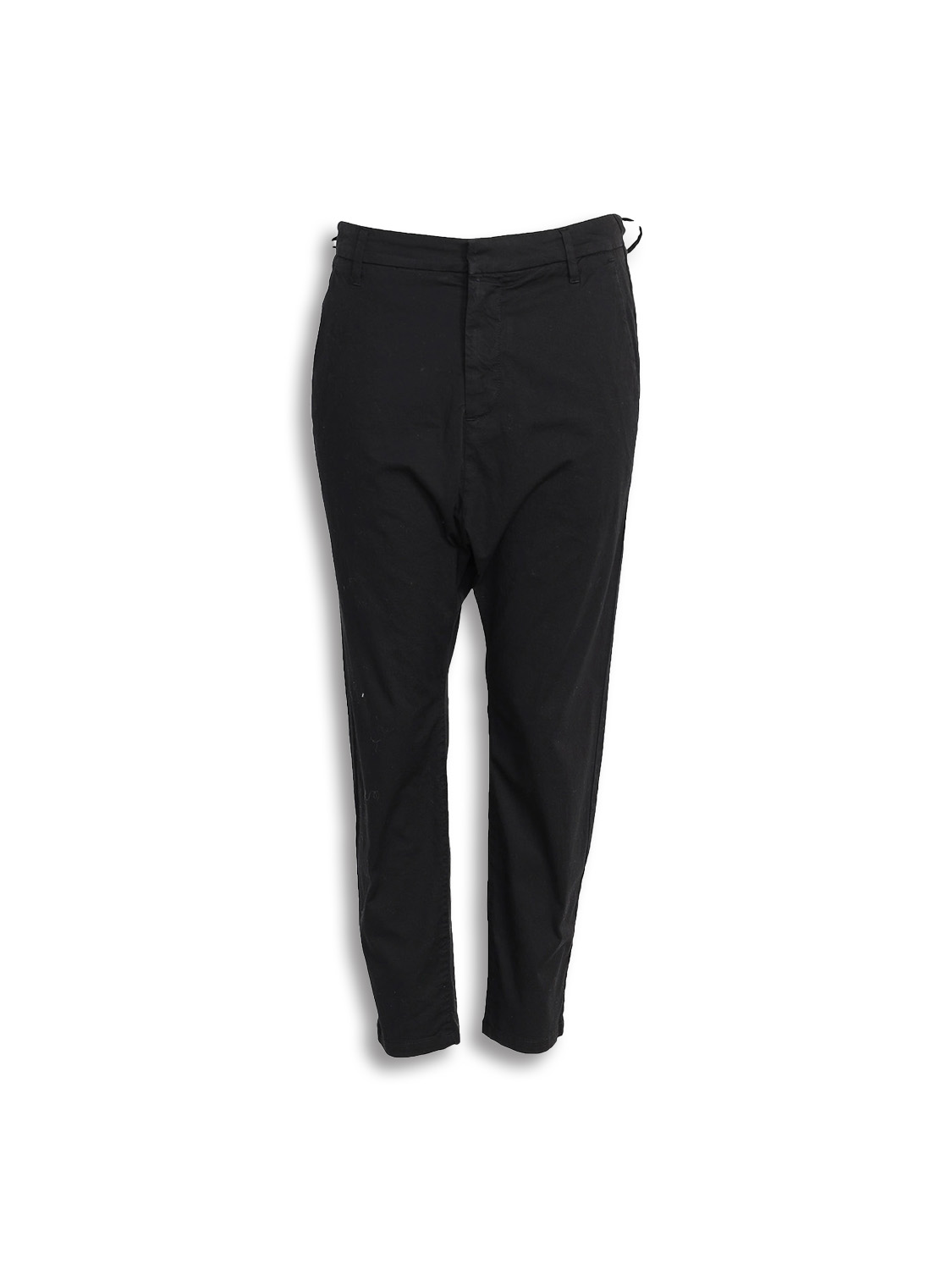 Pants with cotton seam details