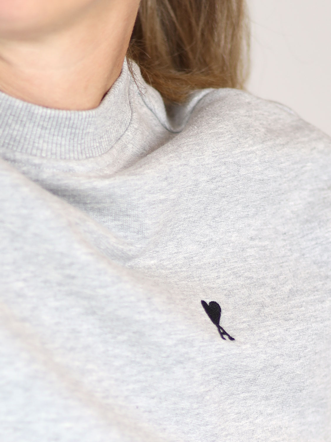 Ami Paris  Molleton - Sweatshirt grey XXS