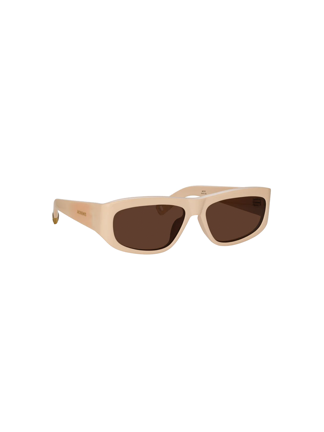Jacquemus Pilota – D – Frame – Sonnenbrille creme Taille unique