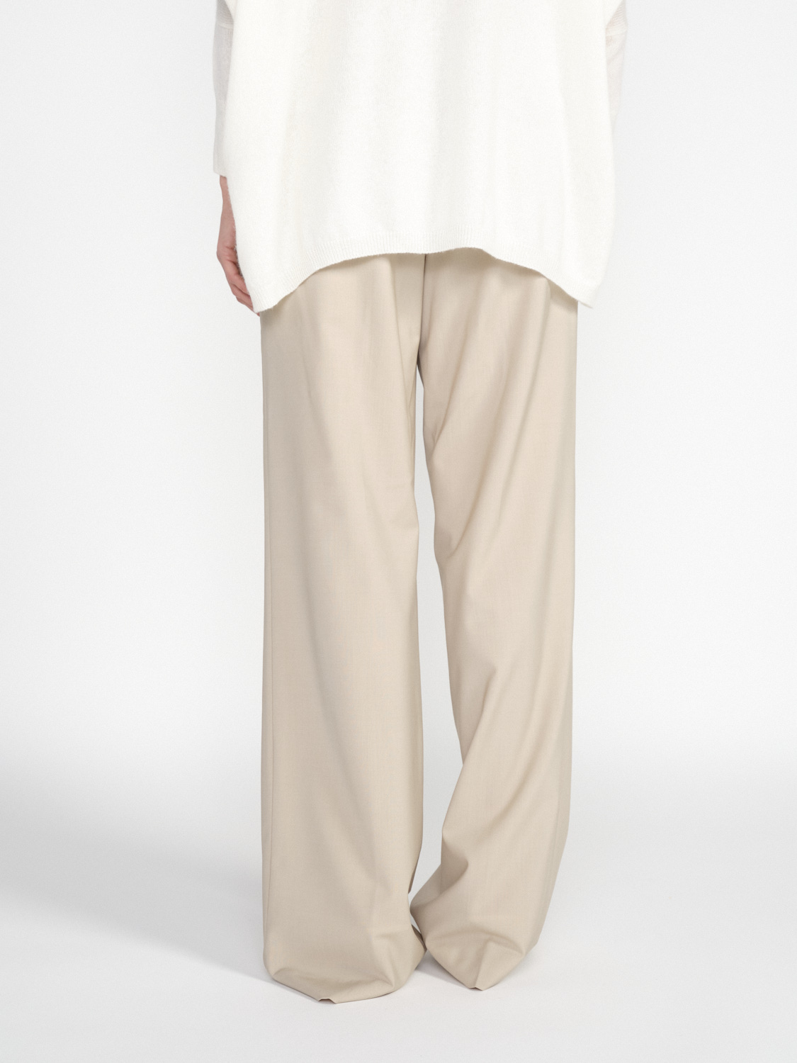 nine in the morning Cara - Pleated trousers  beige 26