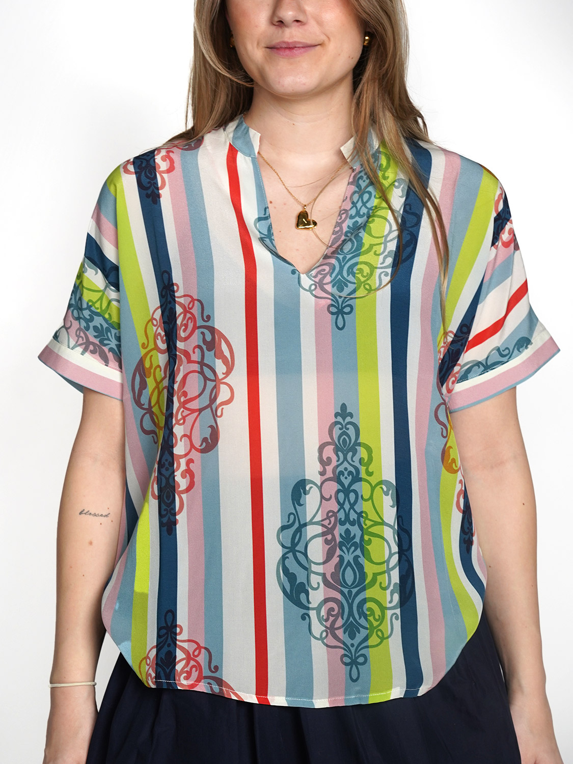Artist Fortune Zante - Blouse with stripes   mehrfarbig XS