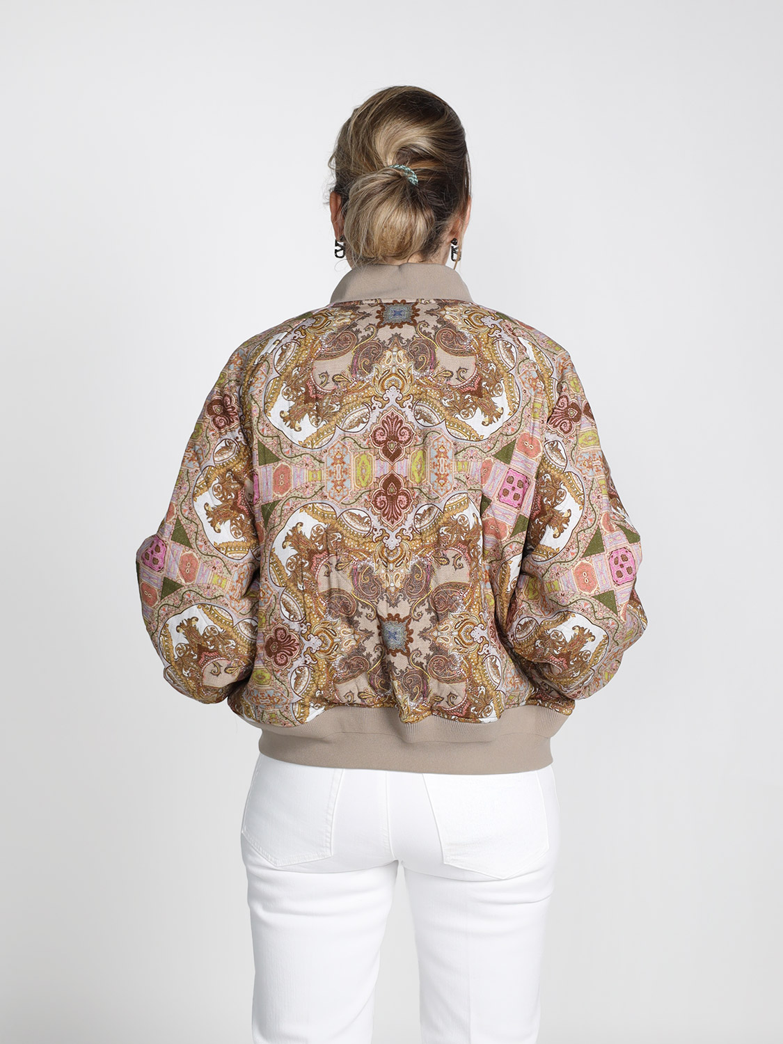 Bazar Deluxe Patterned bomber jacket  mehrfarbig 38
