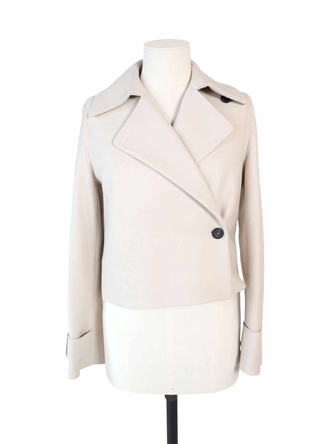 Harris Wharf London Kurzer Trenchcoat beige 40