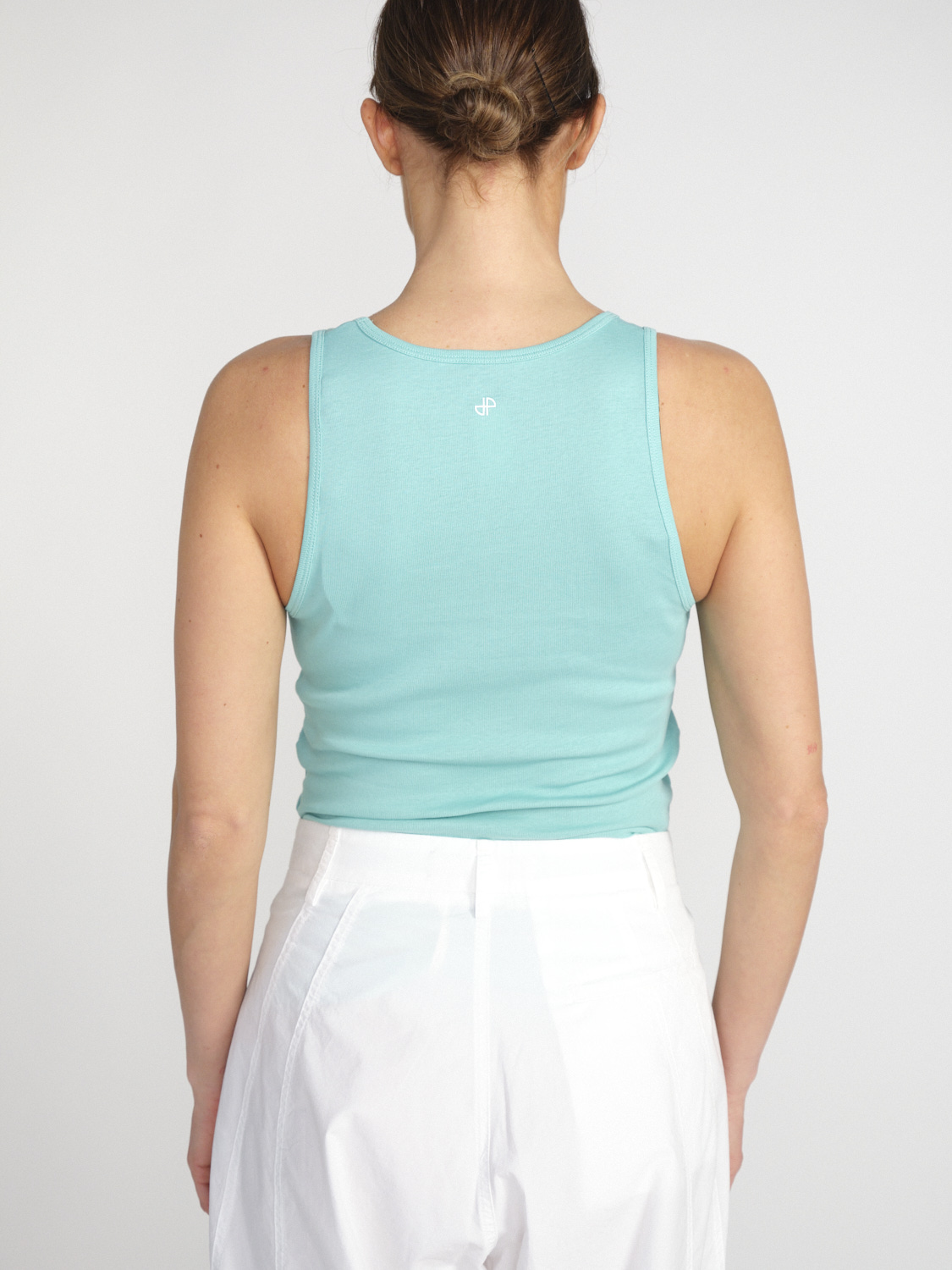 Patou Iconic Tank - Tank top made from organic cotton  mint M