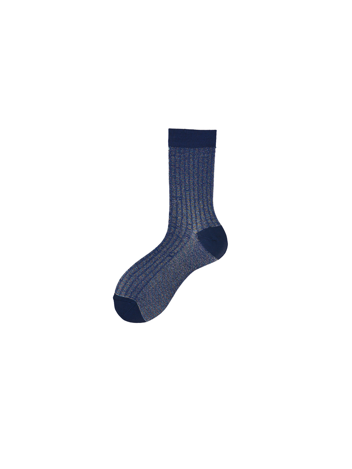 Alto Leona Donna socks with lurex effects  marine One Size
