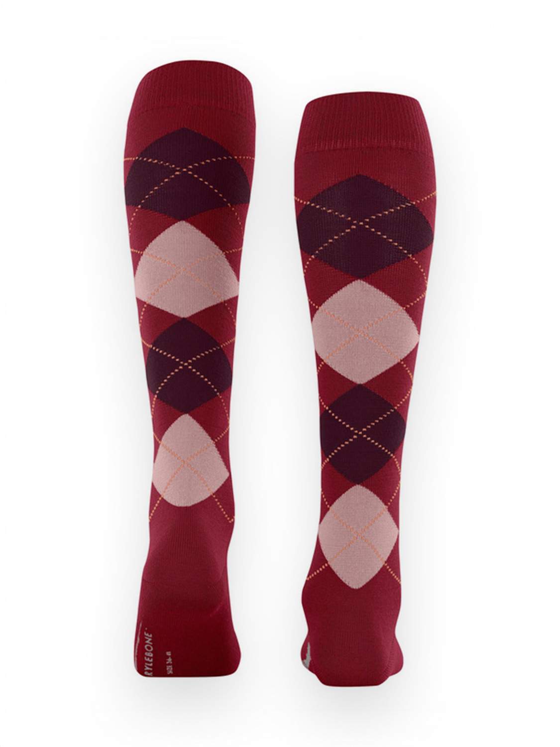 Burlington Marylebone – Knee-high socks bordeaux 36/41