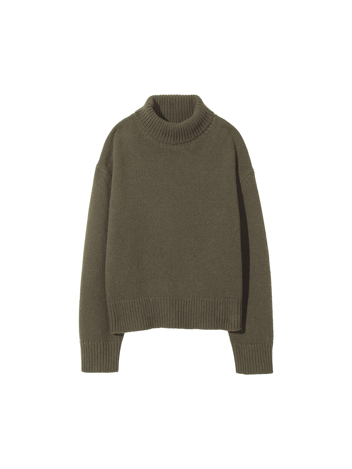 Omaira - Oversized lambswool turtleneck sweater 
