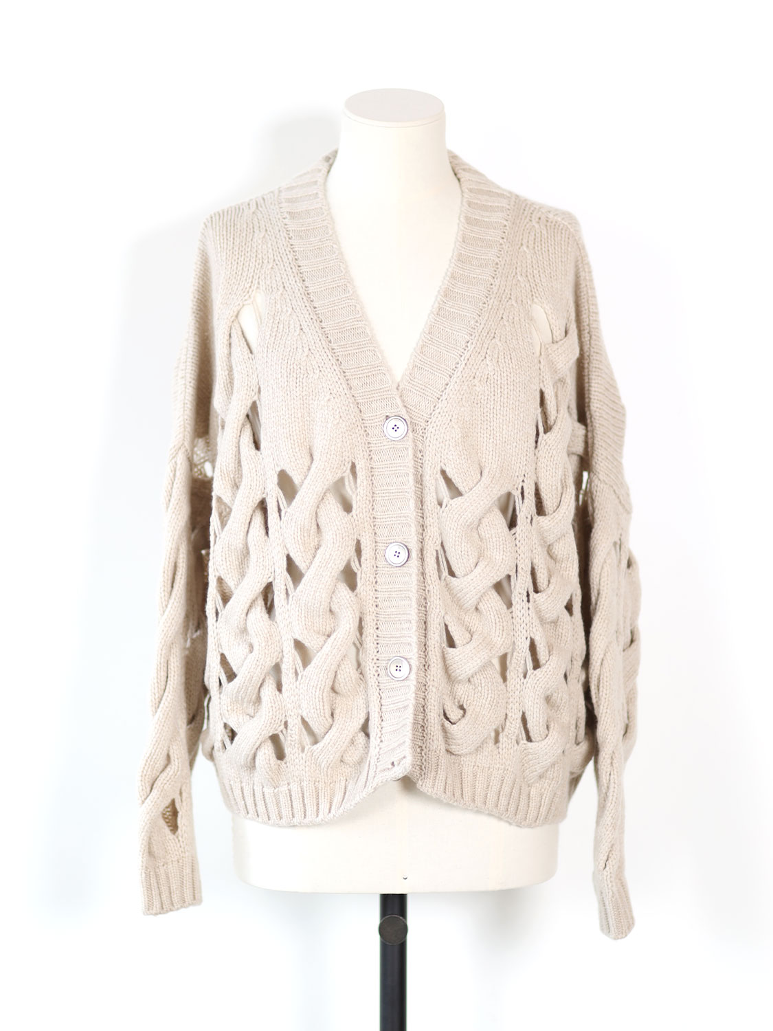 Alanis – Chunky knit cardigan
