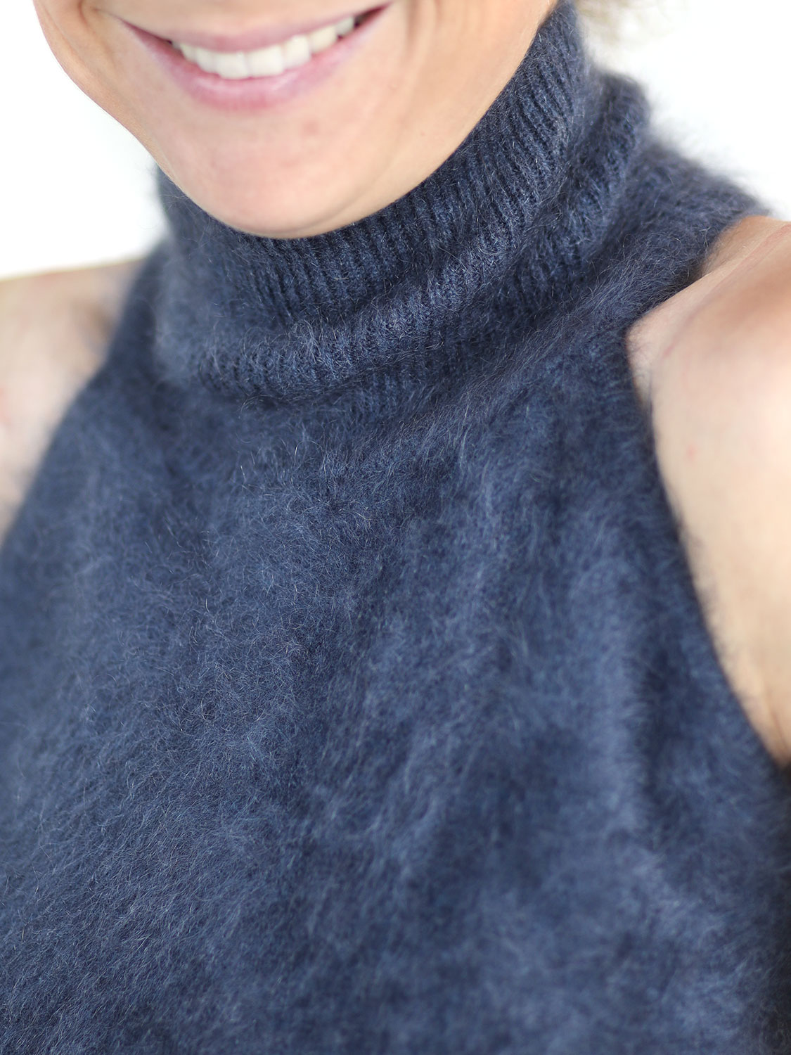 Lisa Yang Leya – Cashmere top marine XS/S
