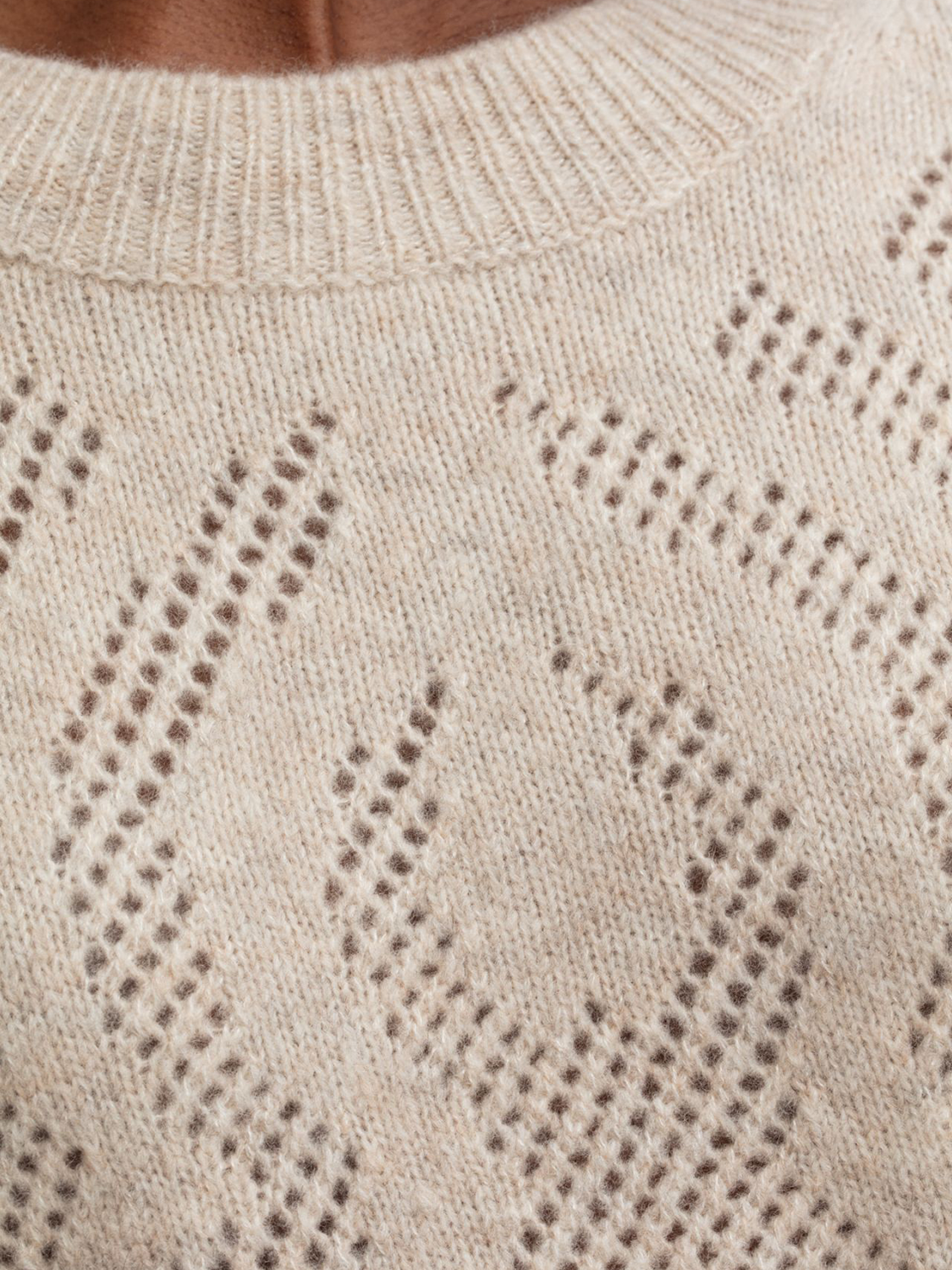 Iris von Arnim Sabana – Pullover aus Cashmere-Seide-Mix  hellgrau L