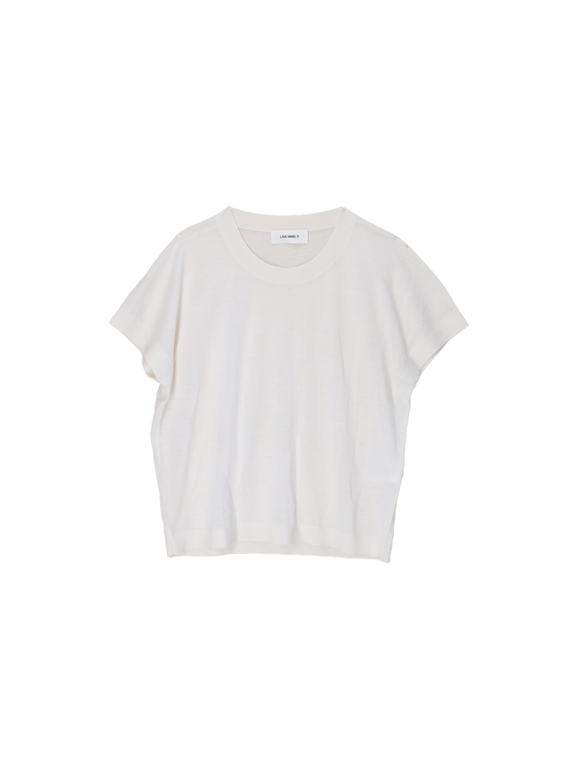 Lisa Yang Marielle - T-shirt aus Cashmere    crema 36