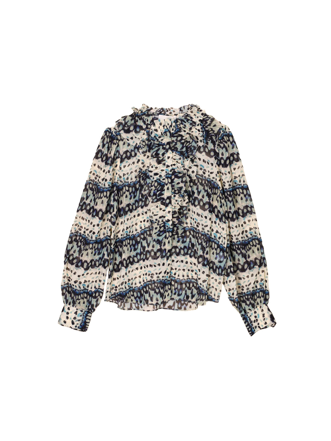 Ulla Johnson Clio – blouse with a playful pattern 36 mehrfarbig Ulla Johnson Clio – blouse with a playful pattern 36 mehrfarbig