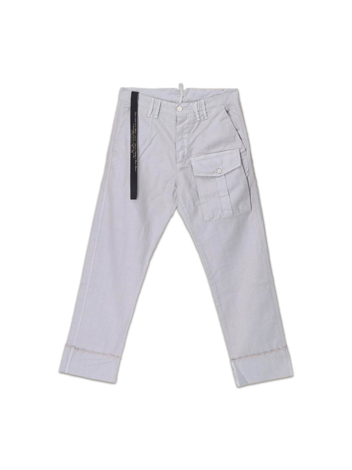 maurizio massimino Peter – Cargo style highwaisted pants  grey 46