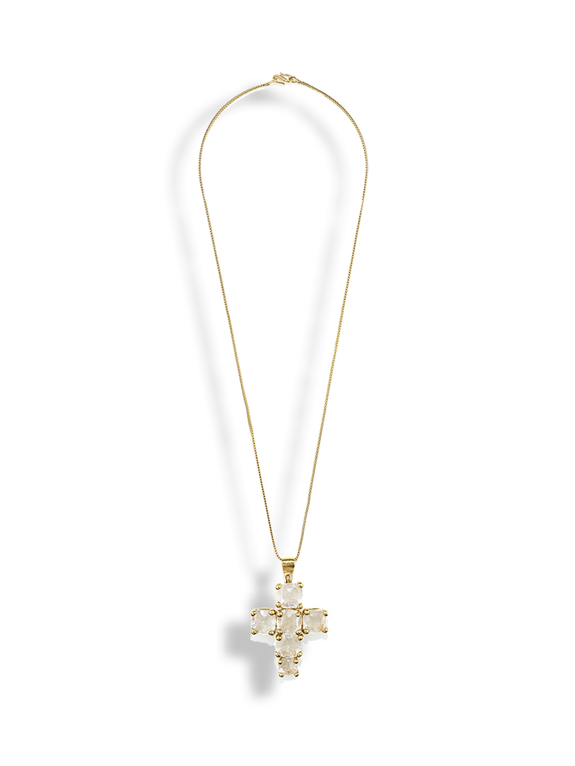 Stones Cross Necklace – Kette mit Kreuzanhänger 