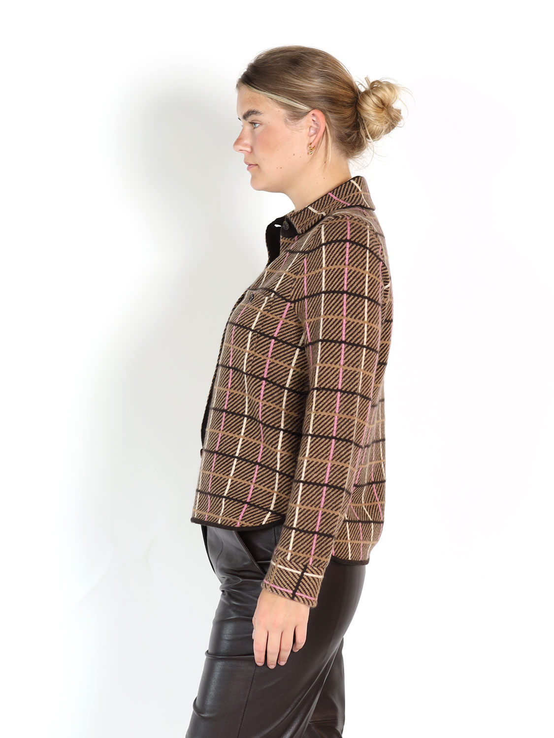 Guest in Residence Dylan Plaid –  Jacke aus Cashmere  mehrfarbig S