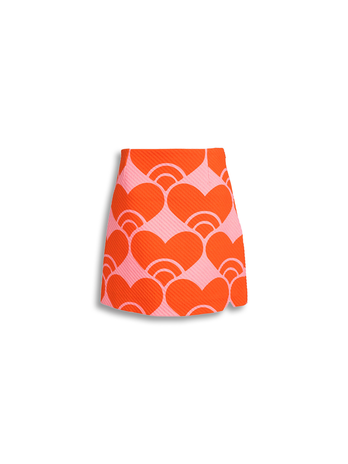 Big Hearts - mini skirt with graphic prints