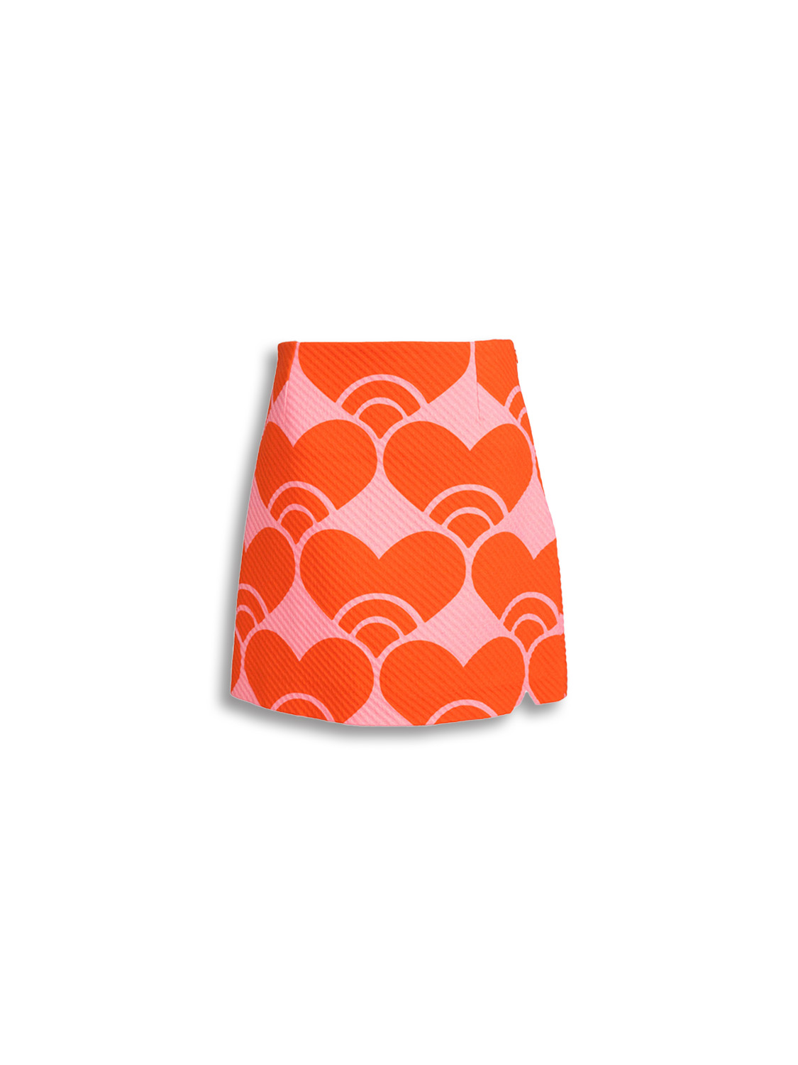 Big Hearts - mini skirt with graphic prints