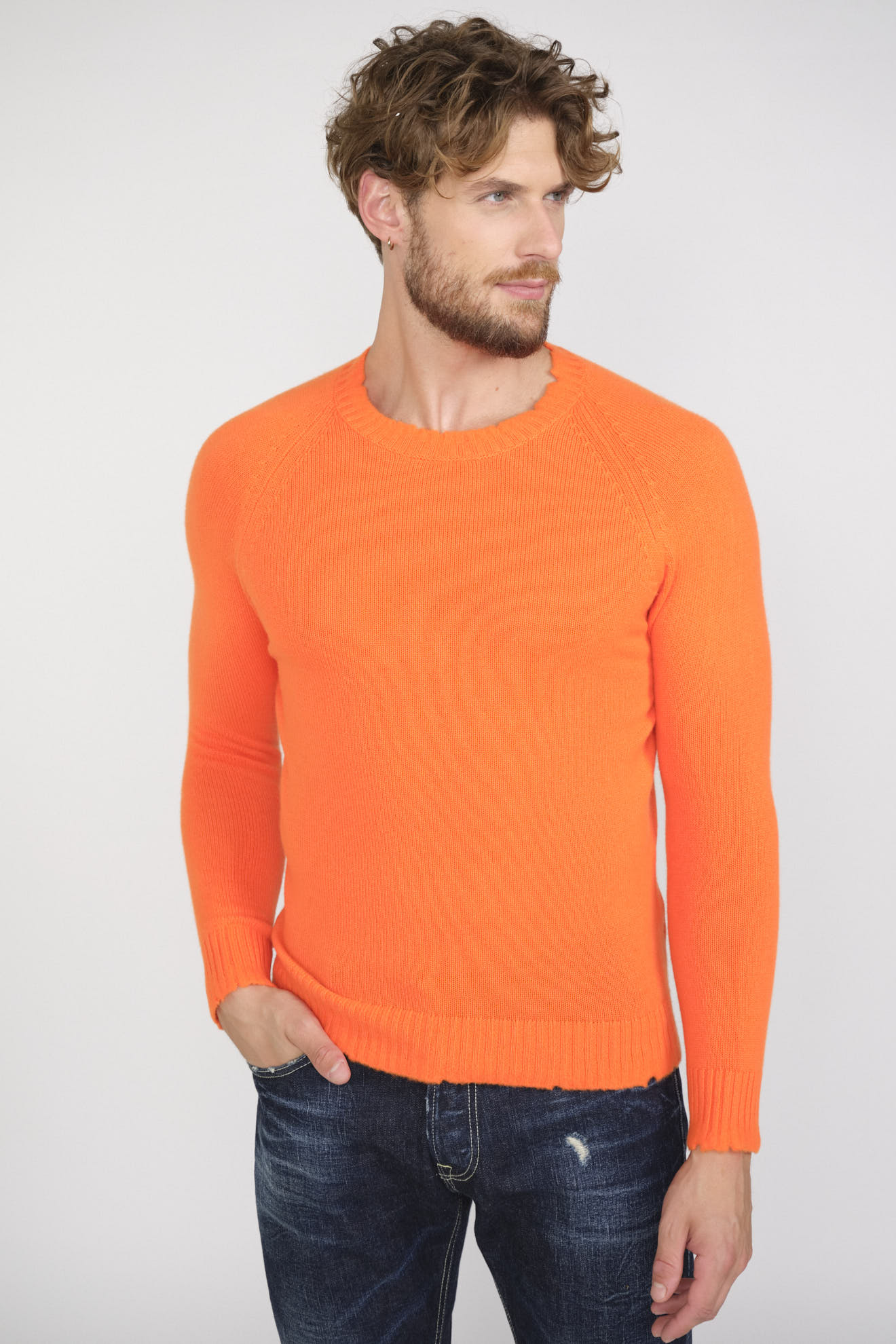 Avant Toi Neon Sweater