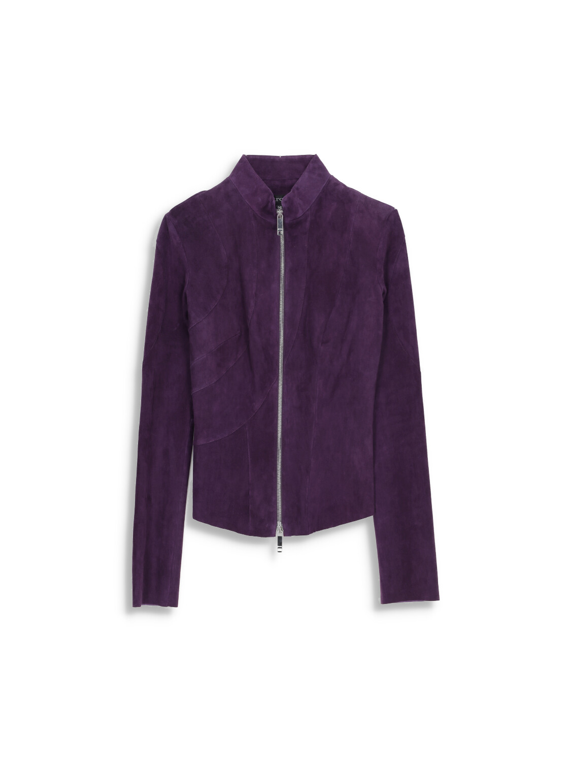 jitrois Ayna - Jacket with waist seams and stand-up collar purple 36
