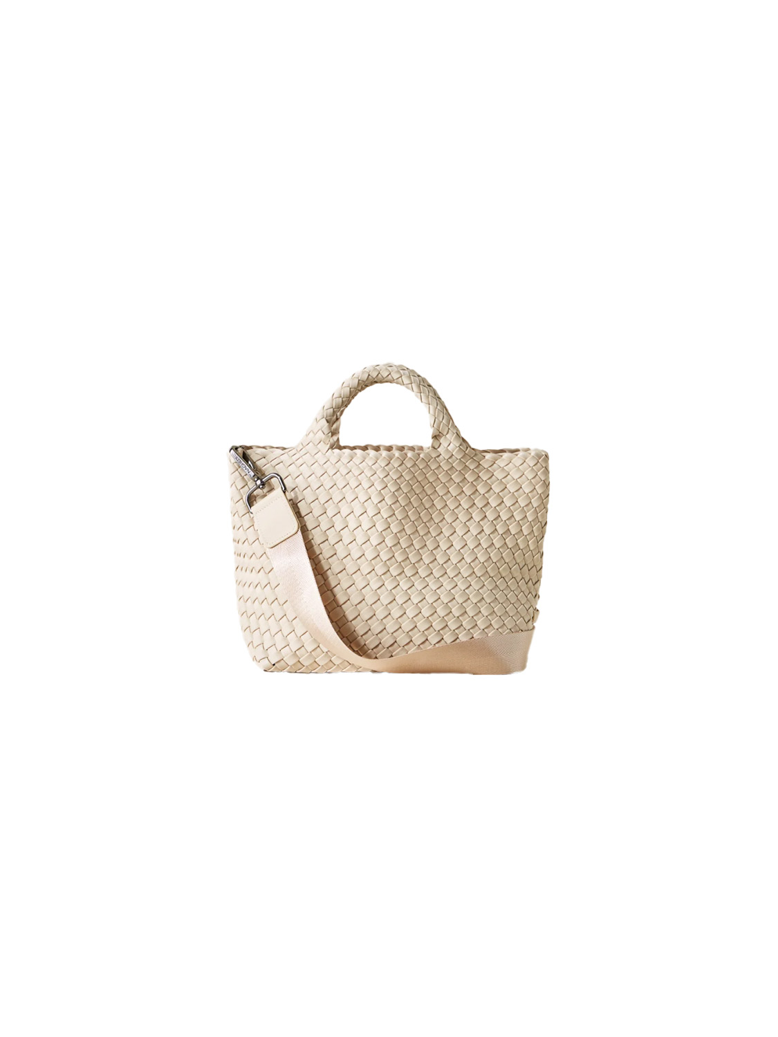 Naghedi St. Barths Small Tote – Braided Bag  beige One Size