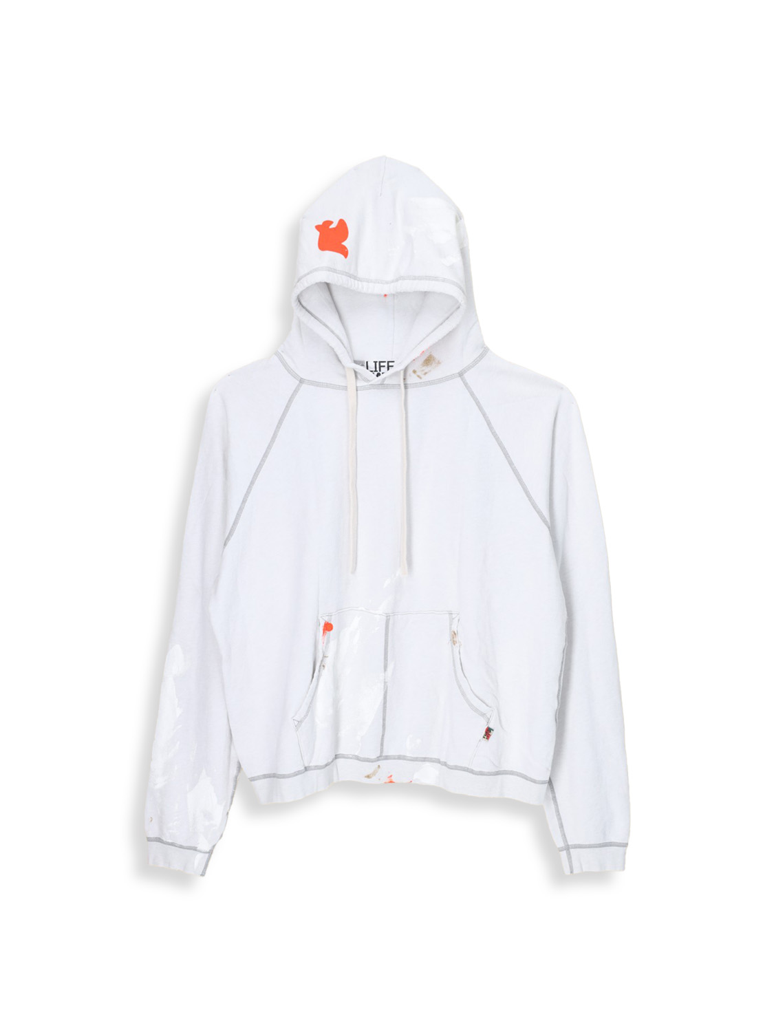 Artistwanted - hoodie with color spots 