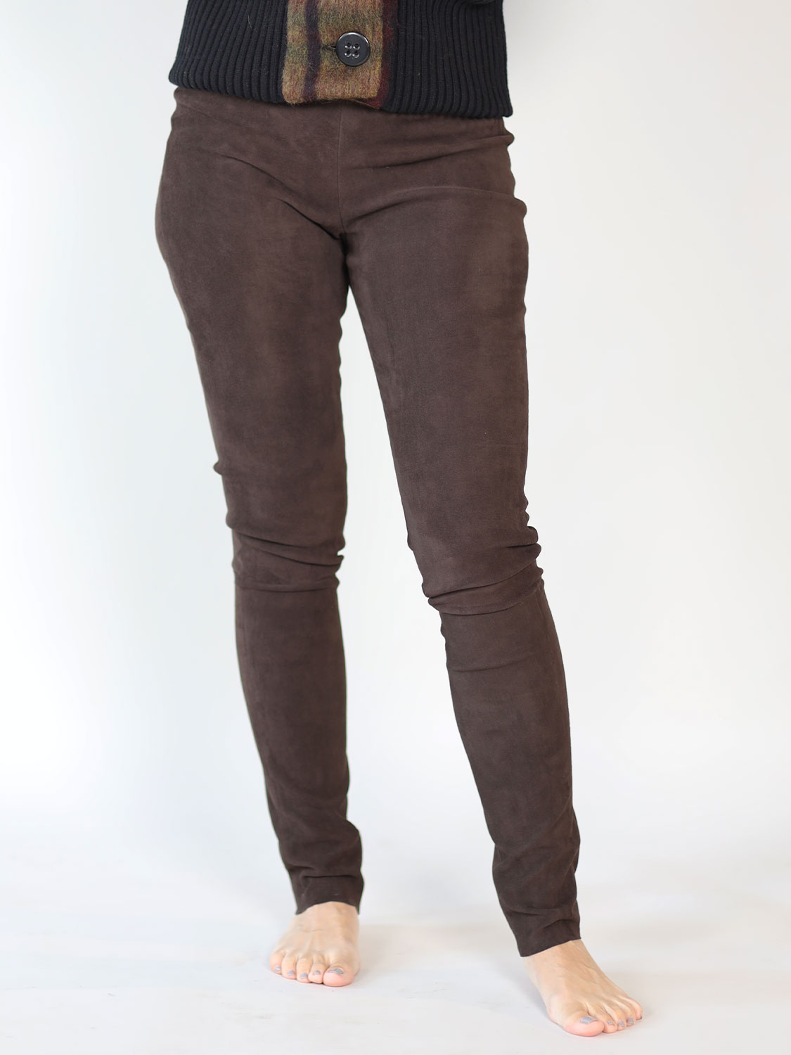 Utzon Ela - Lederhose  braun 34