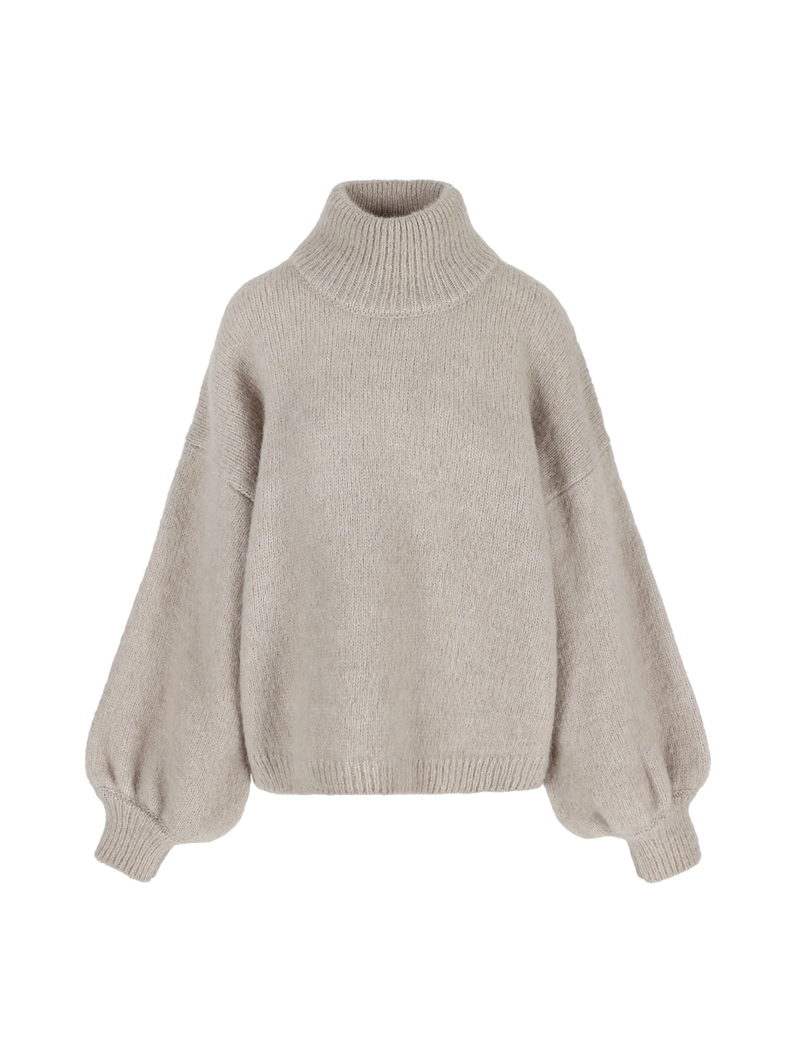 Naomi – Strickpullover mit Stehkragen  