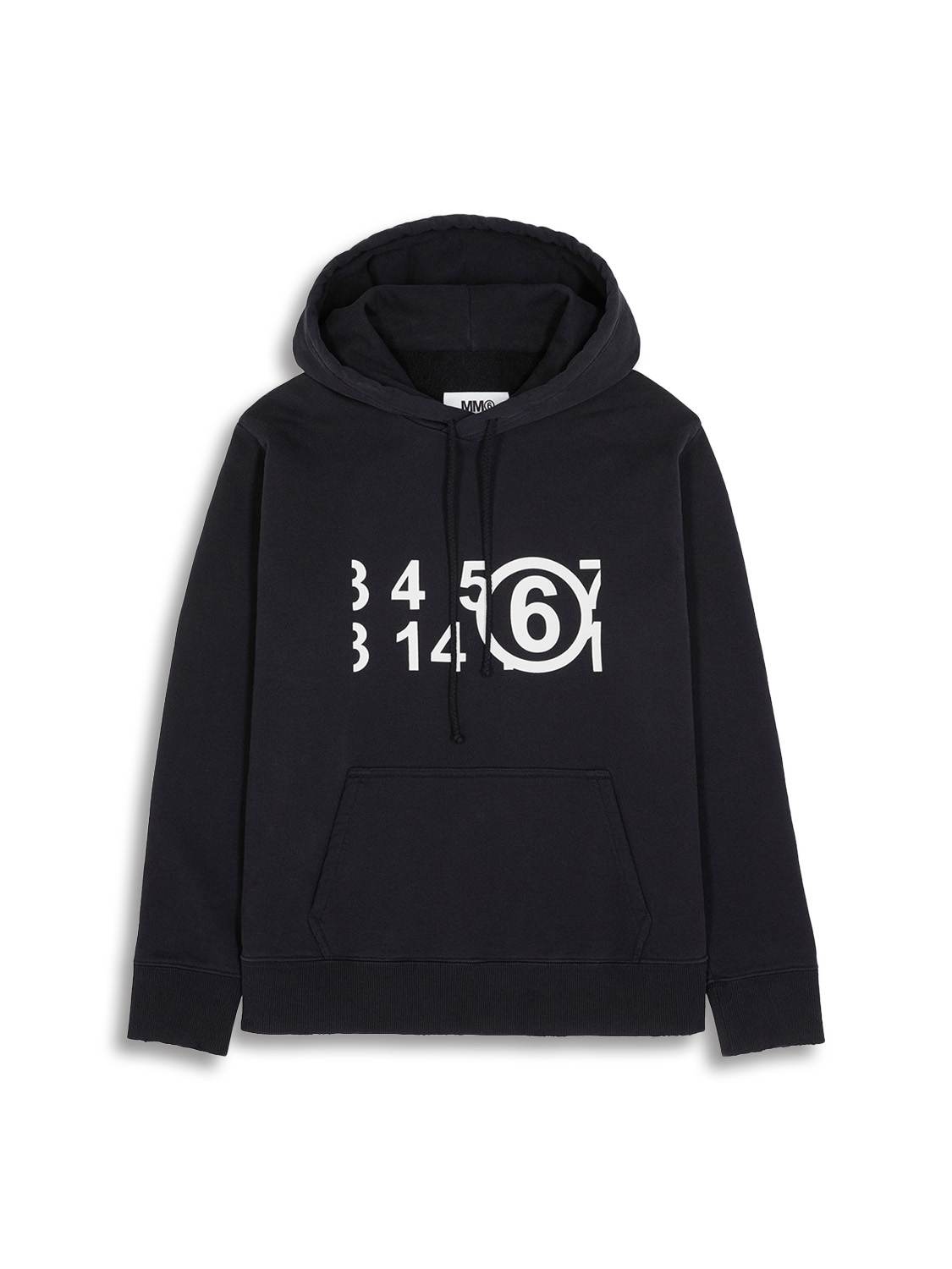 Hooded sweatshirt with graphic print in jersey sweat