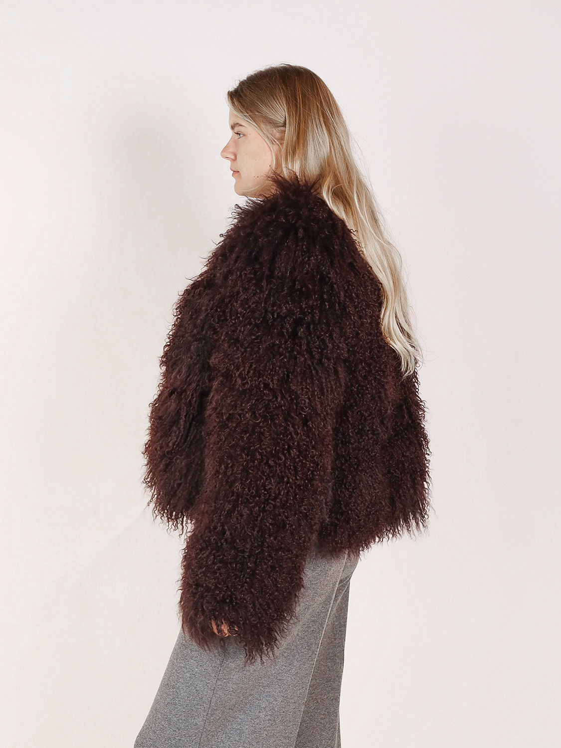Sly010 Jeti - Lambskin jacket bordeaux 34
