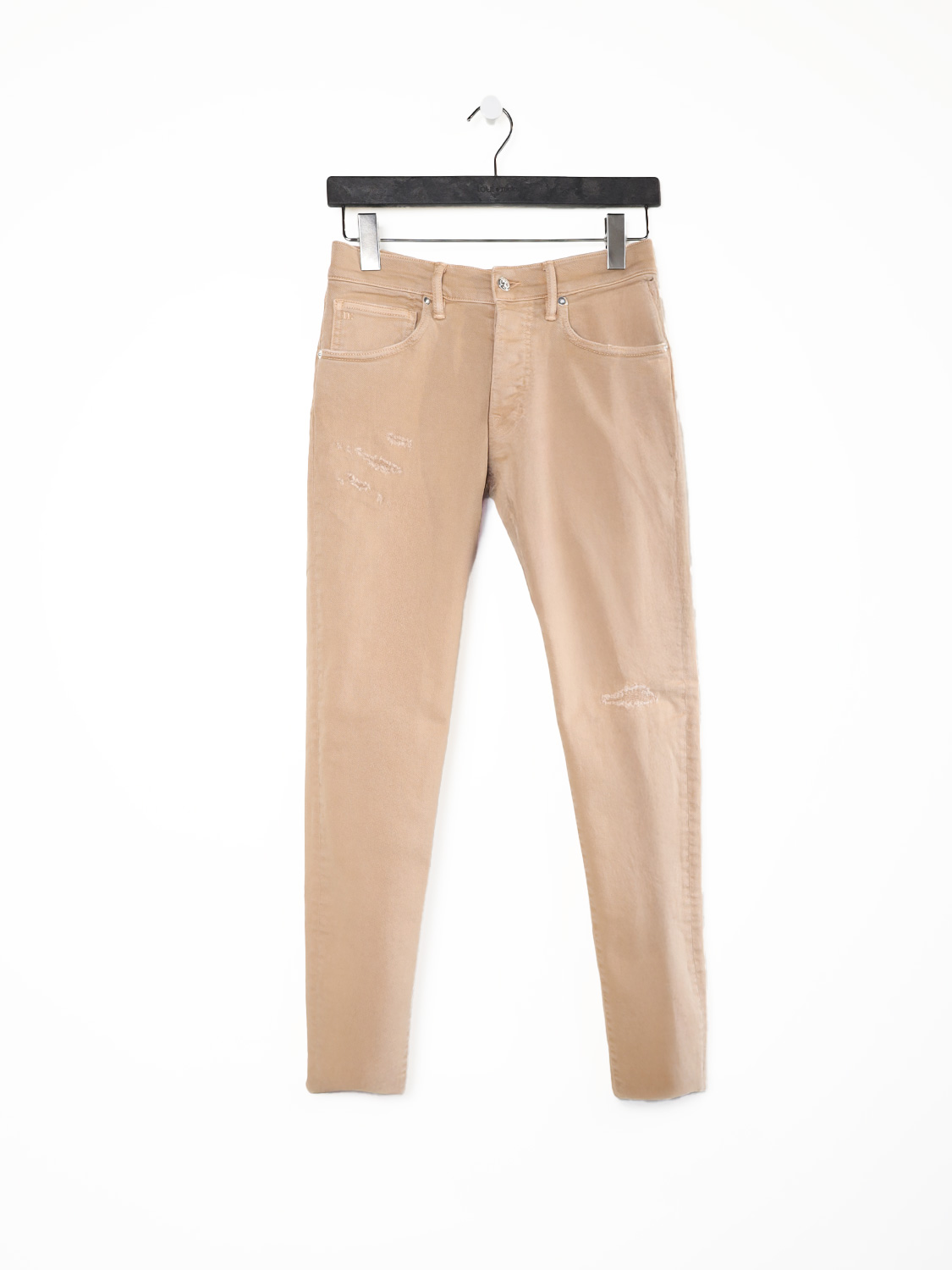 nine in the morning Jeans with distressed details camel 30