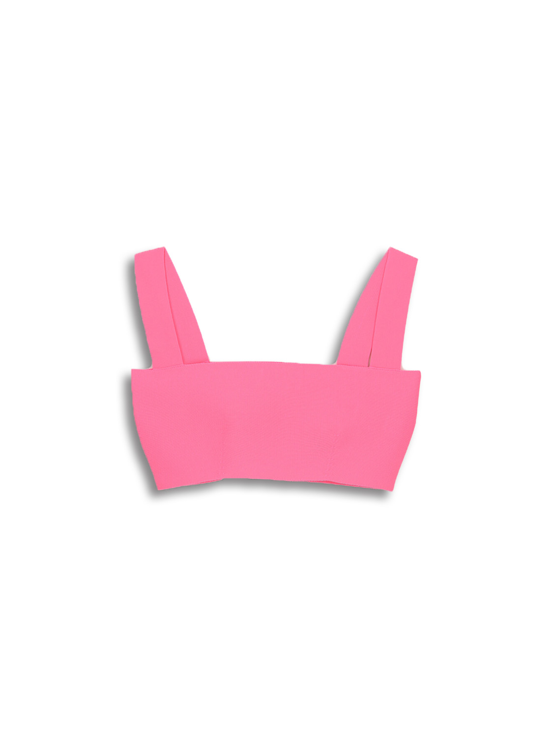 Victoria Beckham Bandeau Top – Figurbetontes Bustiertop pink 34