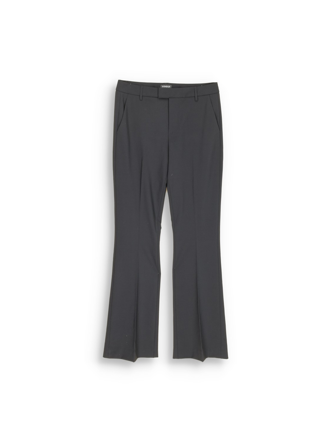 Pleated trousers with wide leg 