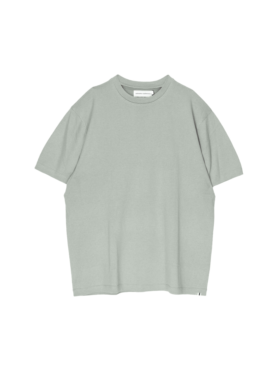 Extreme Cashmere Rik – T-shirt made from a cotton-cashmere mix  hellgrün One Size