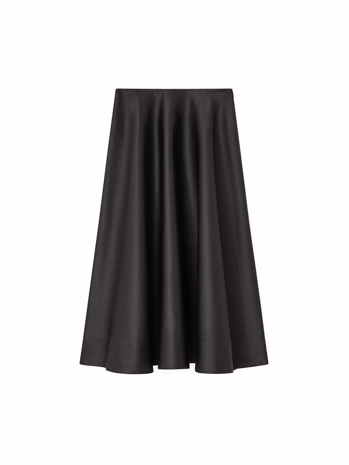 Ganni Long circle skirt 36 black