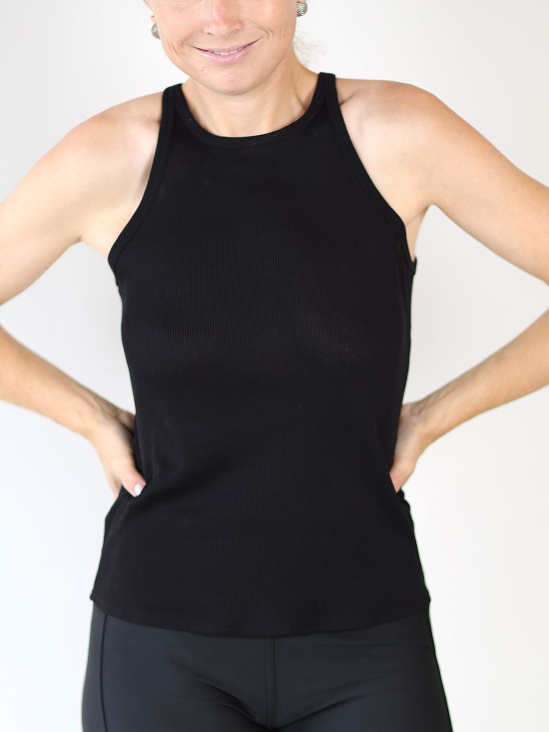 Dorothee Schumacher Pure - Rippentop  schwarz XS