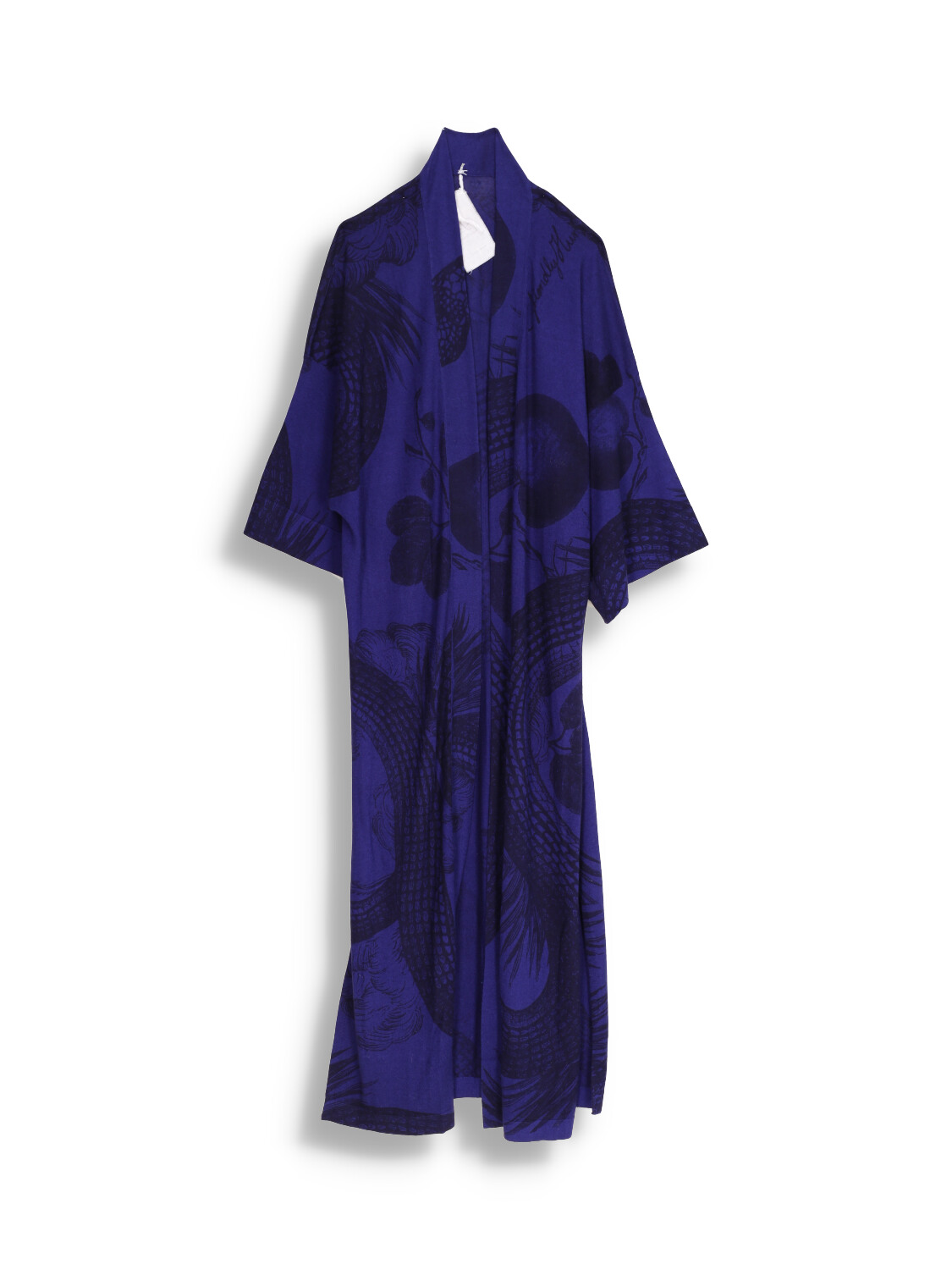Kaftan Jewel Garden Eden - Cardigan with print design in silk