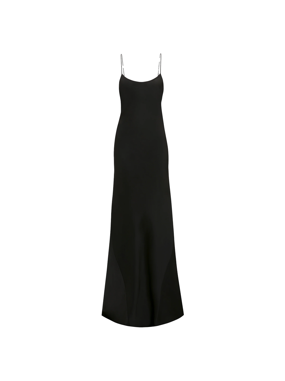 Victoria Beckham Cami – Fließendes Maxikleid   schwarz 36