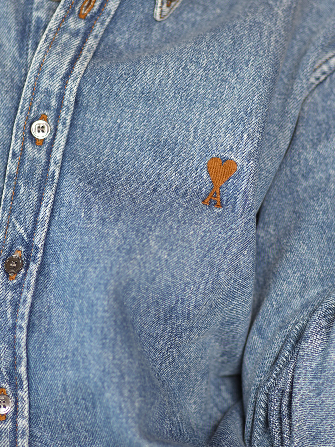 Ami Paris  Denim shirt blue XS