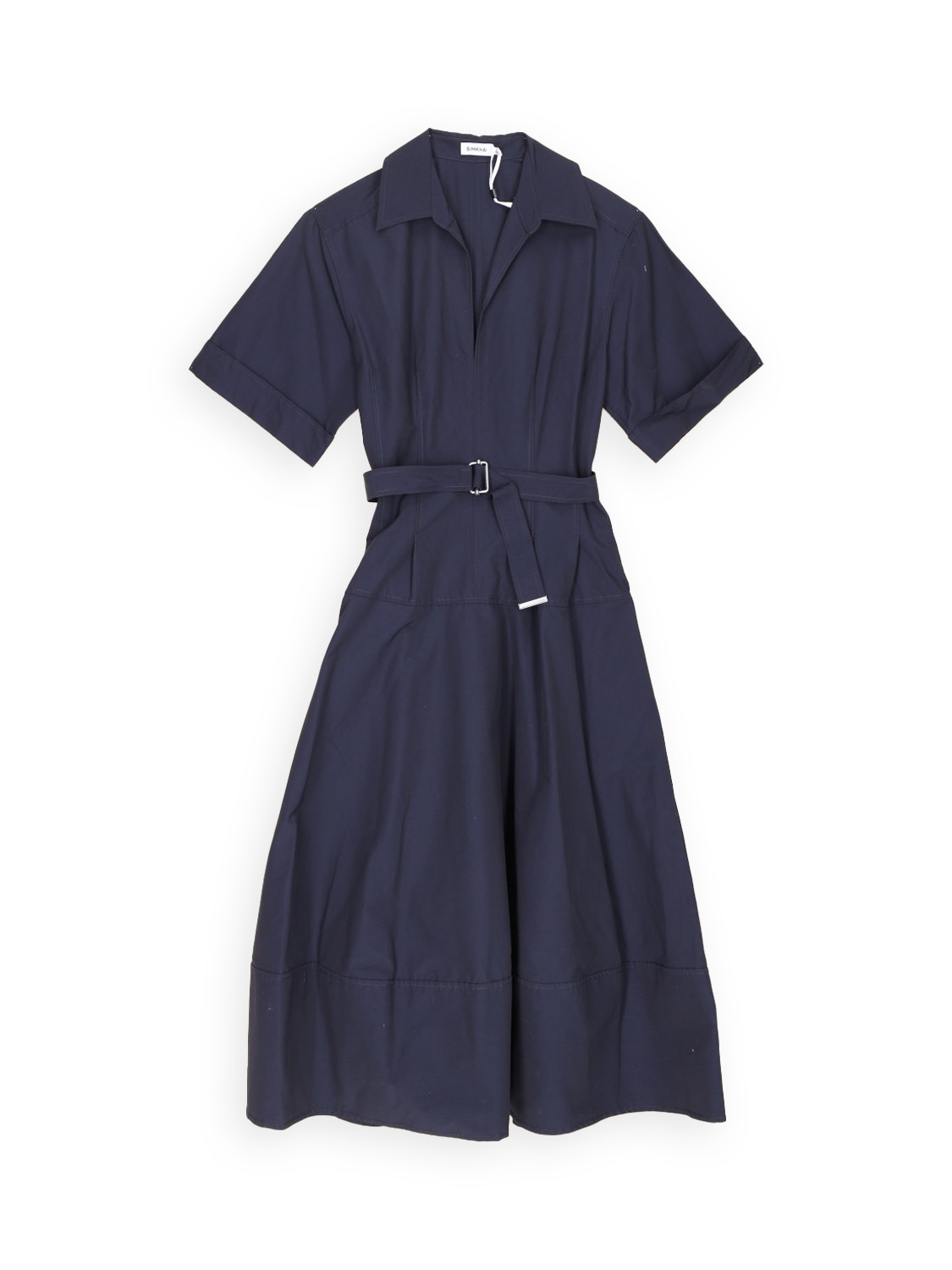 Simkhai Denna – Midikleid mit Taillengürtel 36 blau Simkhai Denna – Midikleid mit Taillengürtel 36 blau