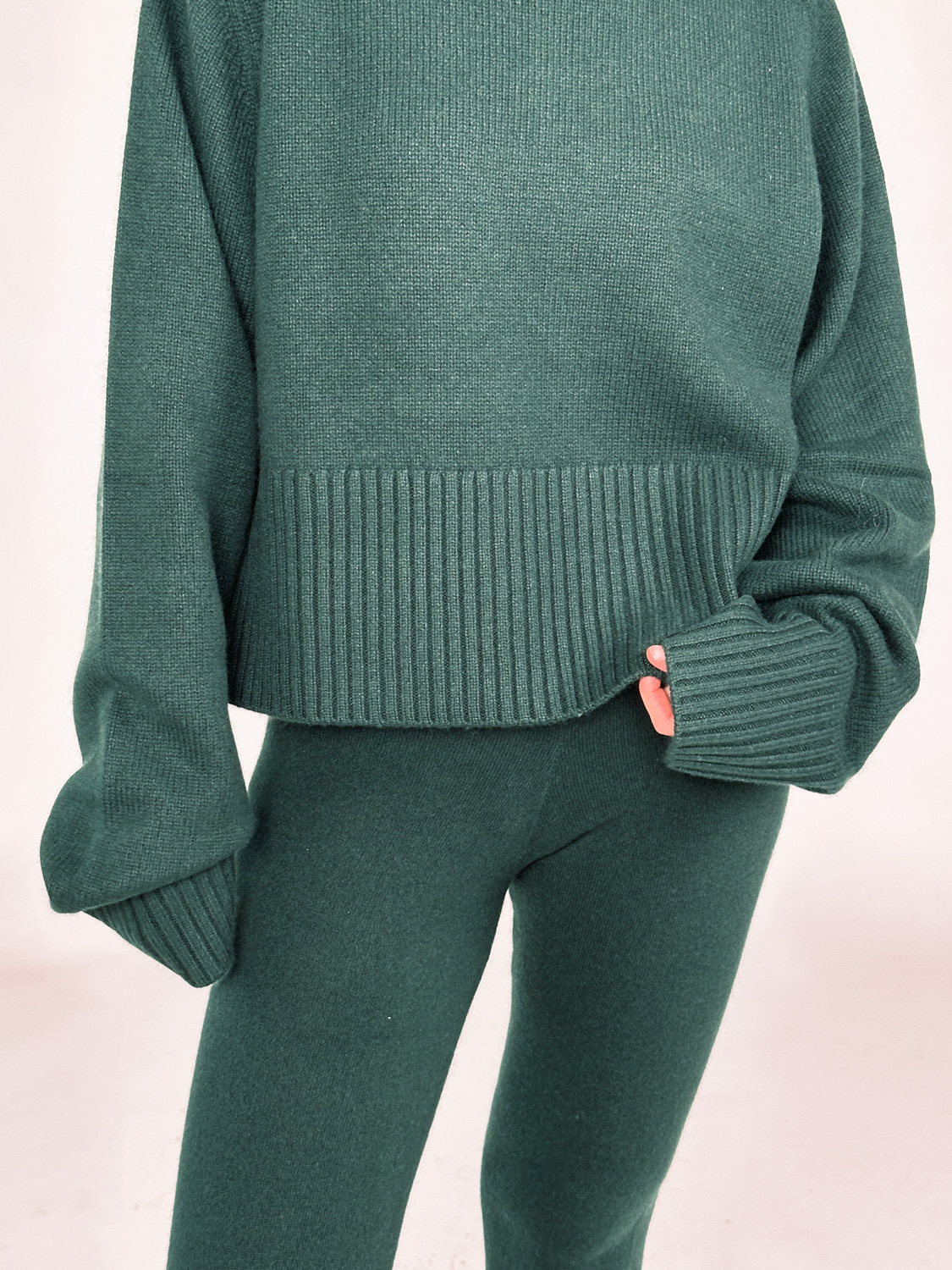 Extreme Cashmere N°256 Judith – Pullover aus Cashmere grün One Size Extreme Cashmere N°256 Judith – Pullover aus Cashmere grün One Size