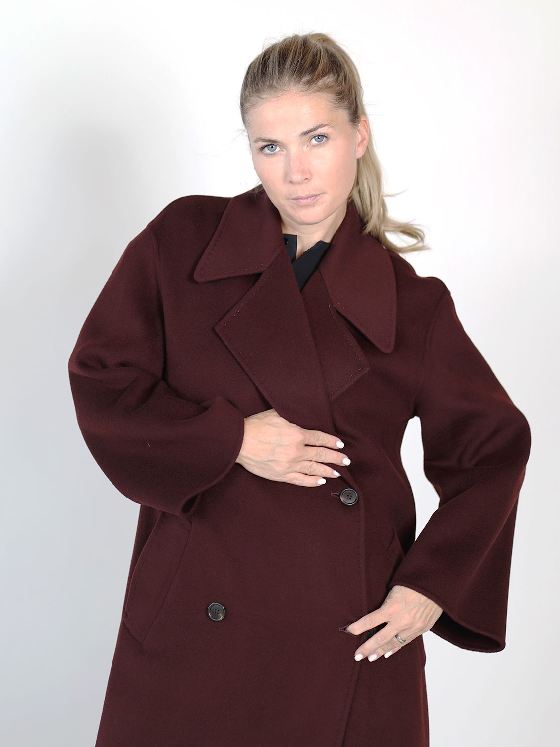 Arma Halima - Wollmantel  bordeaux  34